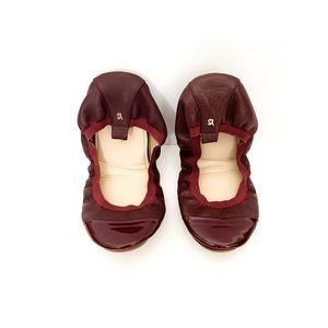 YOSI SAMRA samantha leather foldable ballet flat